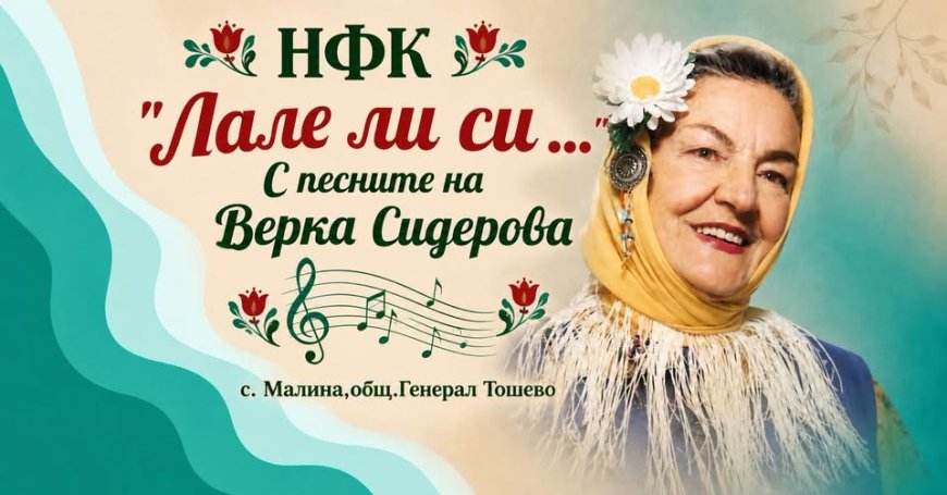 Второ издание на „Лале ли си... С песните на Верка Сидерова“