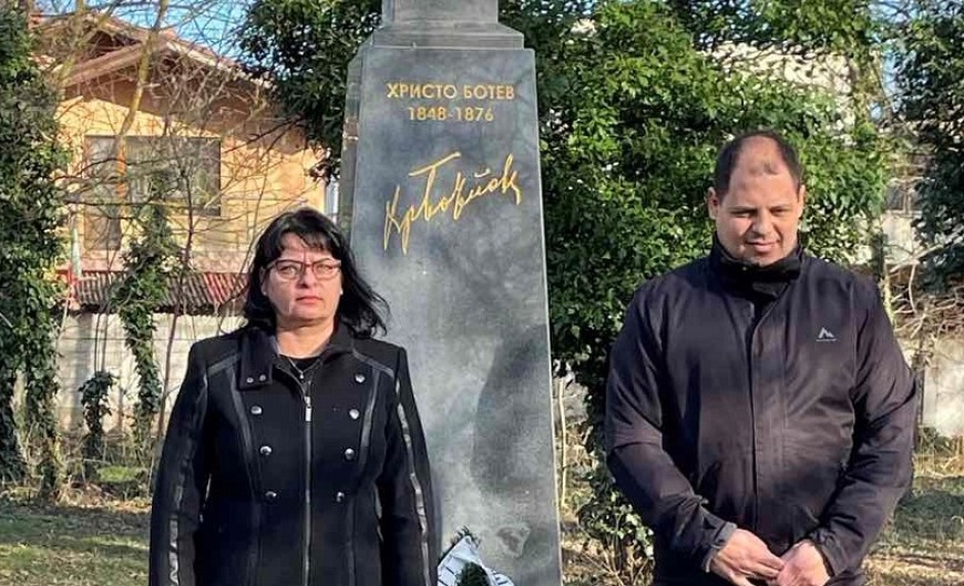 Каварна отбеляза 174 години от рождението на Христо Ботев