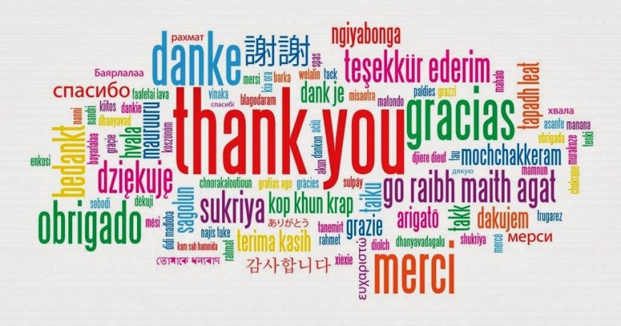 Днес е Световният ден на думата "Благодаря"