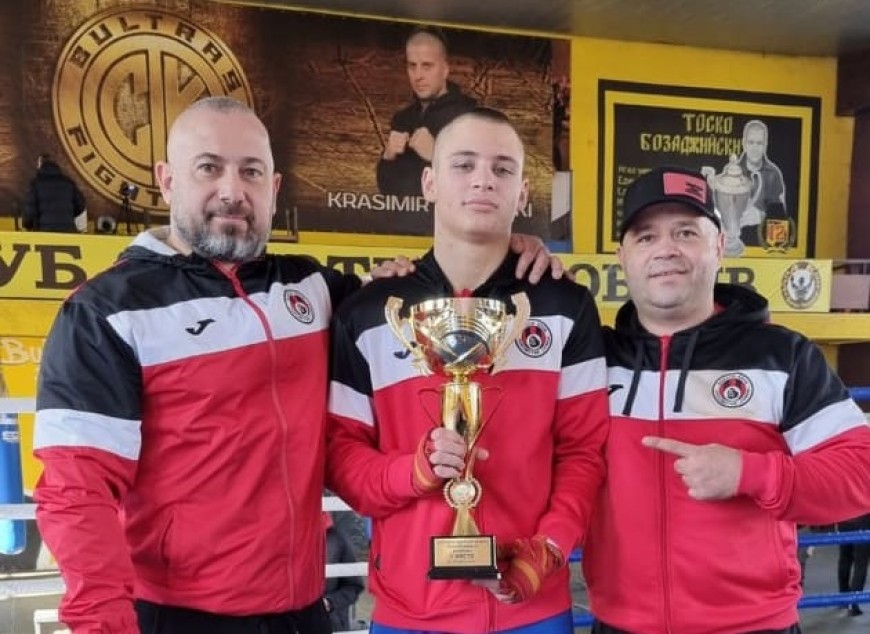 Стелиан Страхилов отново прослави Добрич – стана шампион на Купа България при младежите в Пловдив