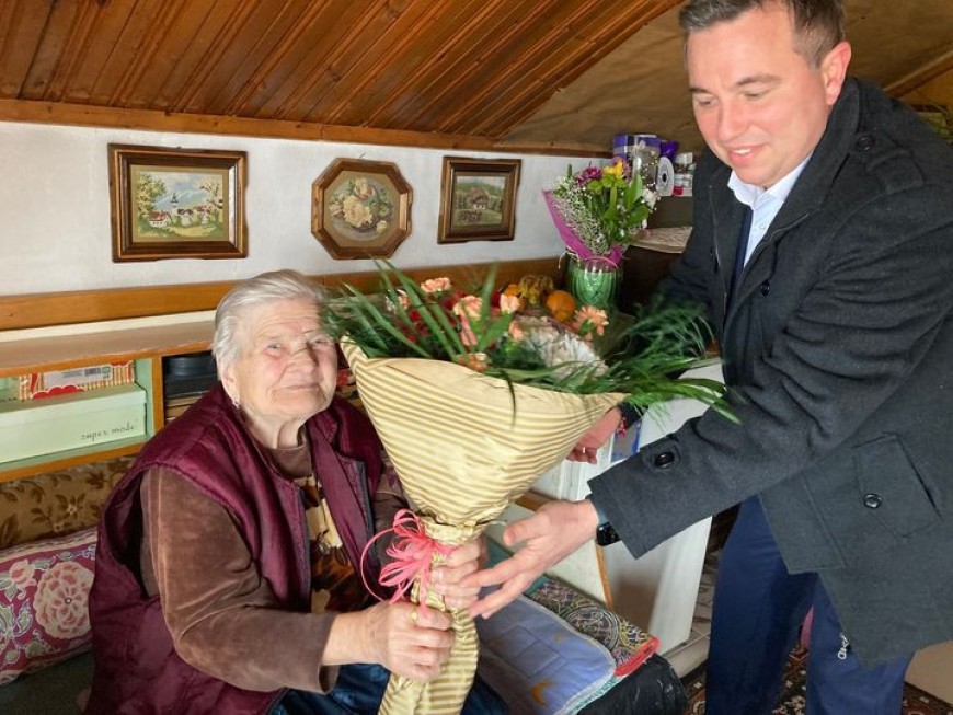 Специални поздрави за 101-годишната Гергина Георгиева от Балчик