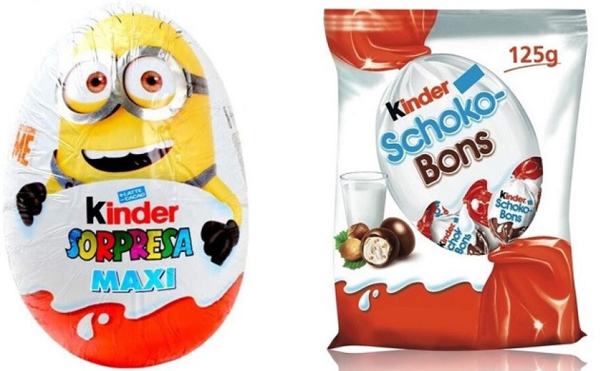 Изтеглят от пазара шоколадови яйца и бонбони на Kinder 