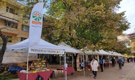 Фермерско изложение "Вкусът на Добруджа" в центъра на Добрич на 14 май