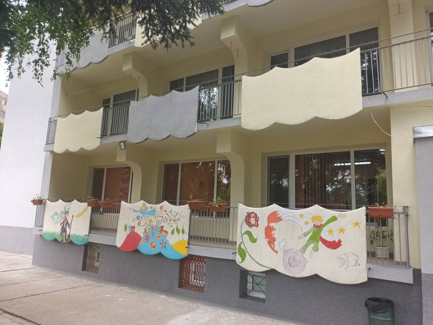 Комплексът за социални услуги за деца „Дъга“ с обновена сграда