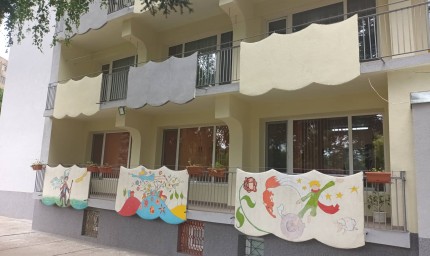 Комплексът за социални услуги за деца „Дъга“ с обновена сграда
