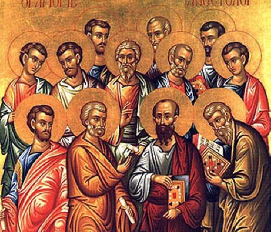 Отбелязваме Събор на светите дванадесет апостоли