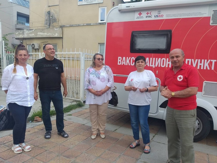 Мобилен пункт за ваксинация срещу Ковид-19 ще заработи в Добрич на 4 юли