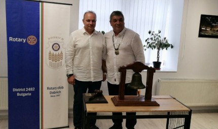 Стефан Русев е новият президент на Ротари клуб Добрич 