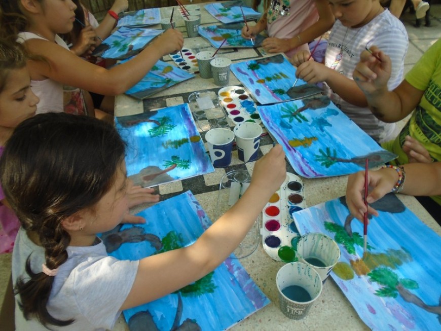 „Наше лято“ предложи динамична и наситена със забавни занимания програма на децата в Тервел 