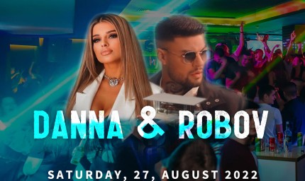 Данна и Алекс Робов откриват парти сезона на VIPROOM NIGHT 