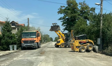 Започна работа по рехабилитация на улица “Струма” в Балчик