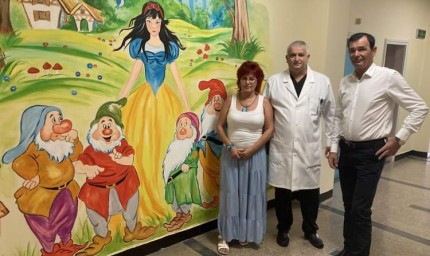 Красиви рисунки ще радват малките пациенти на МБАЛ-Балчик