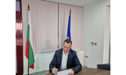 Йордан Йорданов подписа споразумение за изграждане на канализация в кв. "Рилци"