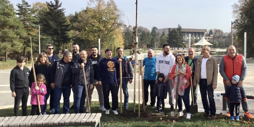 Първа крачка към „Зелен Добрич“ направи Ротари клуб Добрич