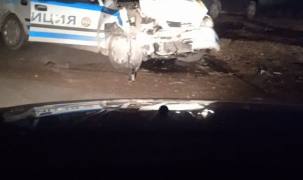 „Ауди“ удари патрулка на изхода на Добрич