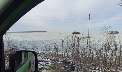 Първият сняг в Добрич  не заваля