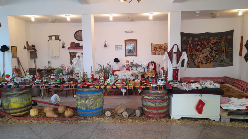 В навечерието на Рождество, жителите на с. Българево подредиха коледен базар 