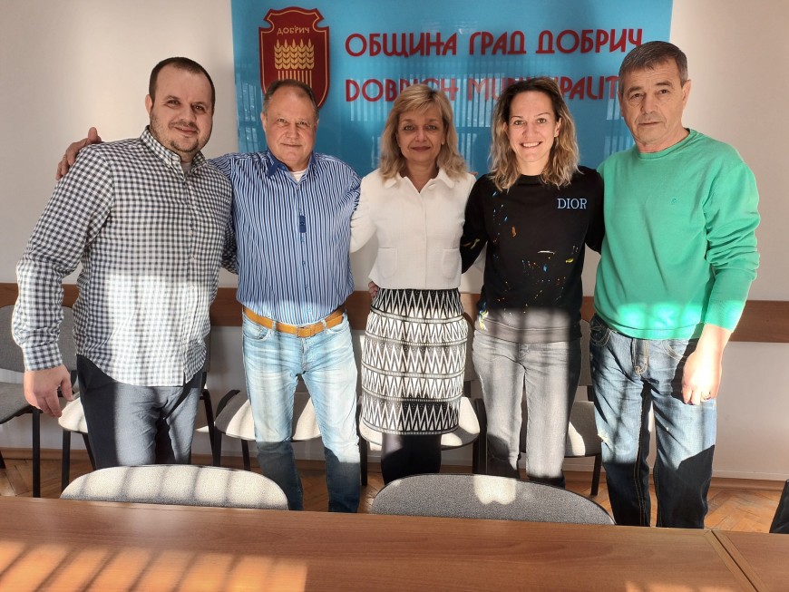 Зам. – кметът Росица Йорданова се срещна със Спортист № 1 на Добрич Станимира Петрова 
