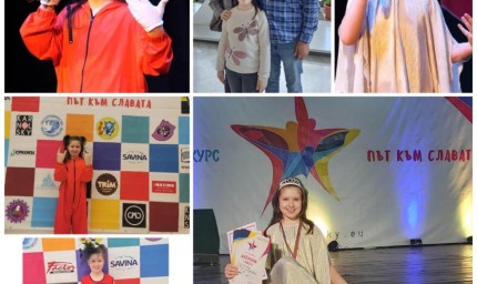 Сиана Славчева от студио за поп-рок певци „Сарандев“ с поредни награди