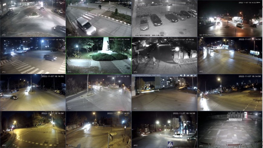 Малолетни момчета счупиха камера за видеонаблюдение в Добрич