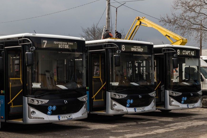 Новата транспортна схема на Добрич влиза в сила от 1 април /МАРШРУТИ/ 