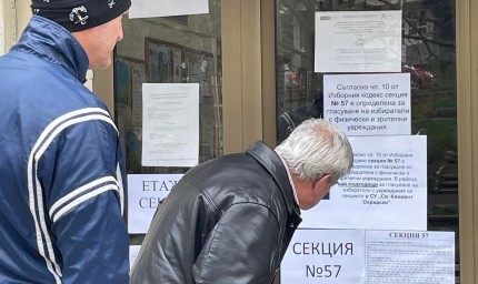 9,22 % е избирателната активност в област Добрич към 11:00 часа