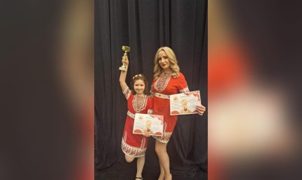 Сиана Славчева участва в Международния конкурс "Абанико" и взе първите места