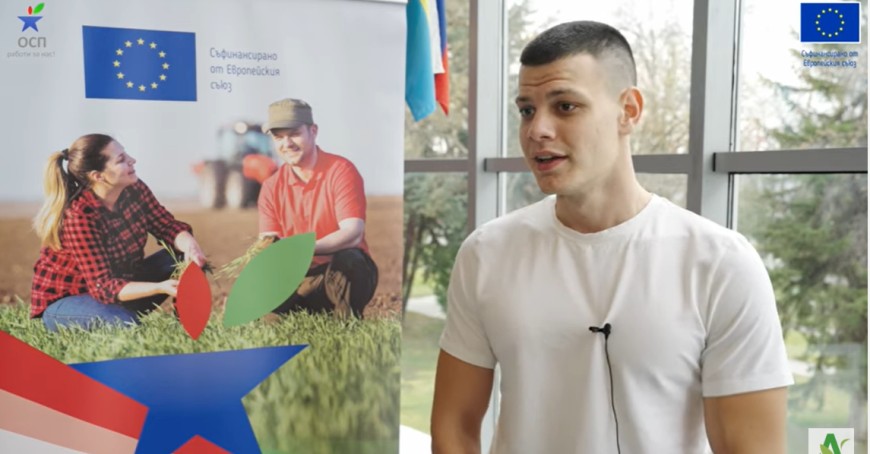 Даниел Димитров: Младите хора имат предимство в земеделския бизнес