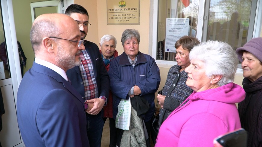 Министър д-р Асен Меджидиев: Впечатлен съм от реакцията на Община Добрич, местната болница и лекарите, които вече преглеждат по малките населени места