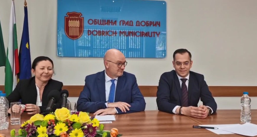 Директорът на Фондация „Конрад Аденауер“ Норберт Бекман на опознавателна визита в Добрич