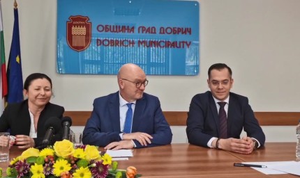 Директорът на Фондация „Конрад Аденауер“ Норберт Бекман на опознавателна визита в Добрич