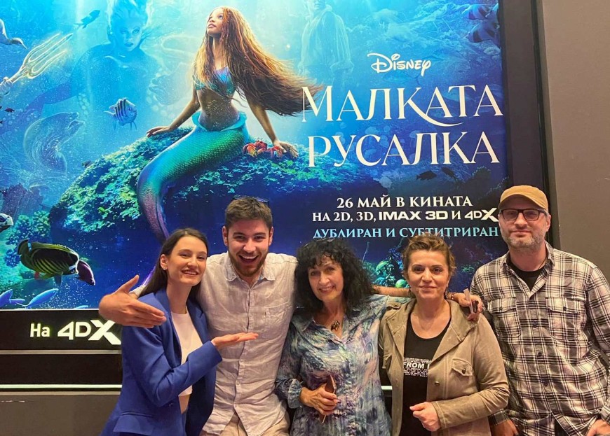 Добричлийката Димитрина Германова озвучава главната роля в Disney филма "Малката русалка"