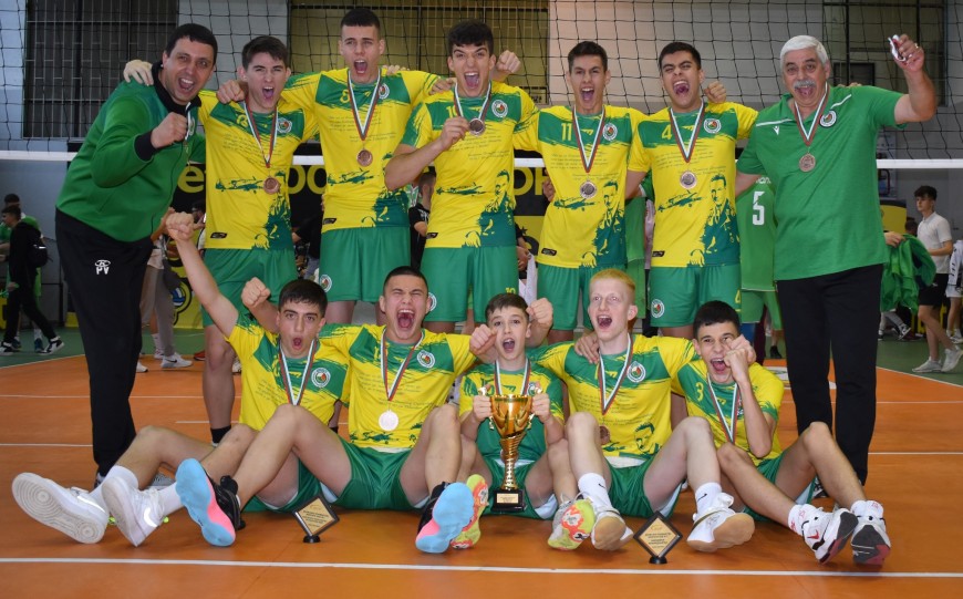 Добруджа 07 с бронзови медали на Държавното първенство за момчета до 18 години