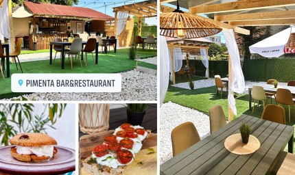 Уют и вкусна храна съчетава новата лятна градина на ресторант „Пимента“