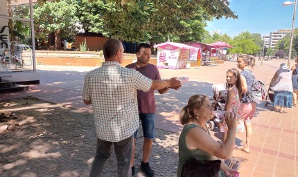 Раздават безплатно минерална вода в Добрич