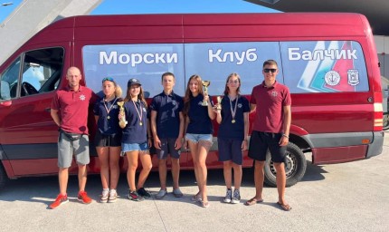 Отличия за момичетата от Морски Клуб Балчик 