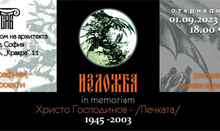 "In memoriam" изложба за добруджанския художник Христо Господинов - Печката в София