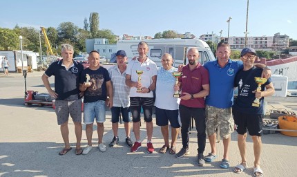Морски клуб „Портус Кариа“ от Шабла с блестящо представяне на състезанието по подводен риболов в Созопол